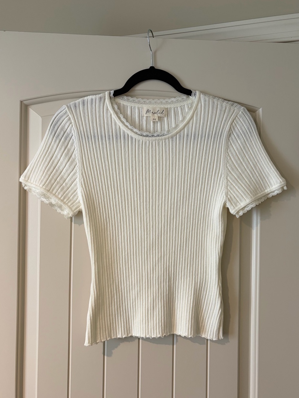 Ella Lace Trim Top